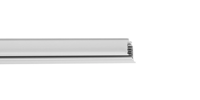 Mains recessed voltage track