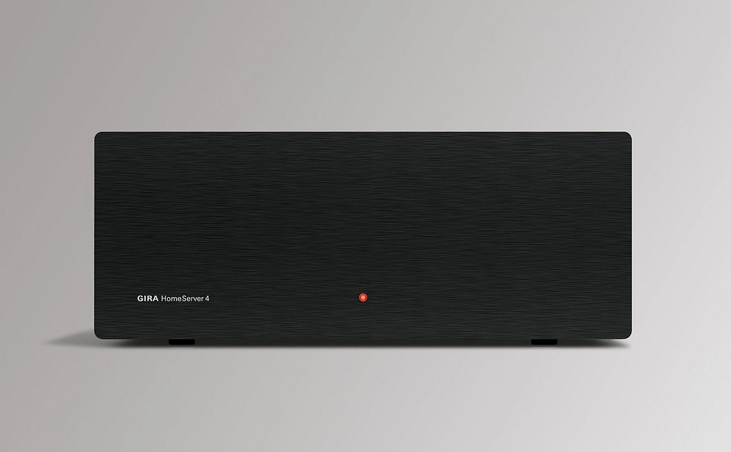 Sistema doméstico inteligente - Gira Home Server
