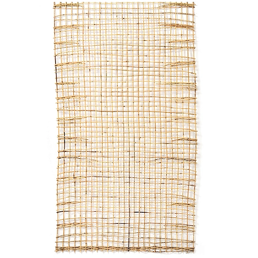 Handwoven panel - Willow rattan R05