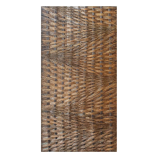 Handwoven panel - Willow natural