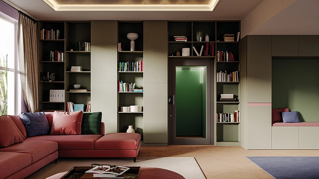 AR:IA home elevator in residence