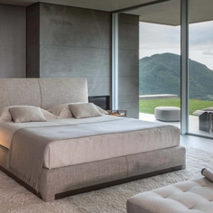 Upholstered Bed - AtelierM