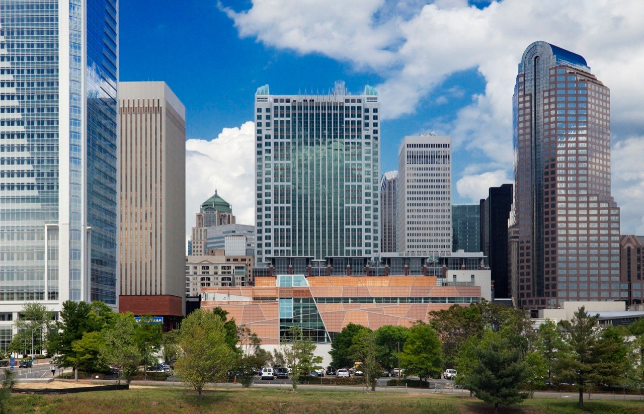 Perforated Metal Panels at Harvey B. Gantt Center