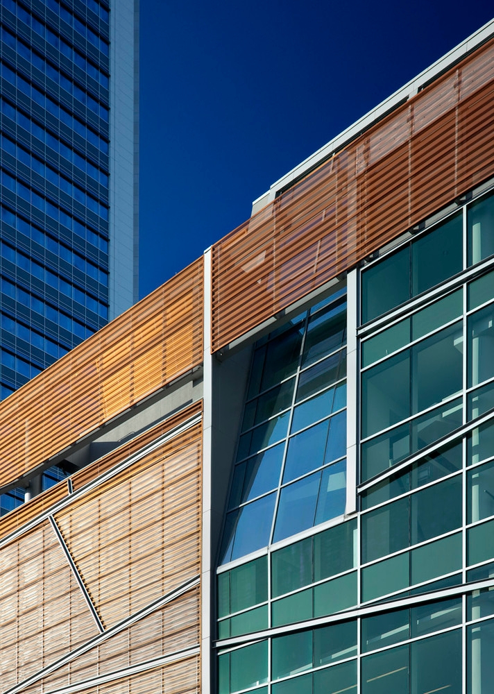 Perforated Metal Panels at Harvey B. Gantt Center