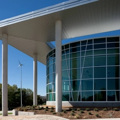 Metalic Walls and Roof at School