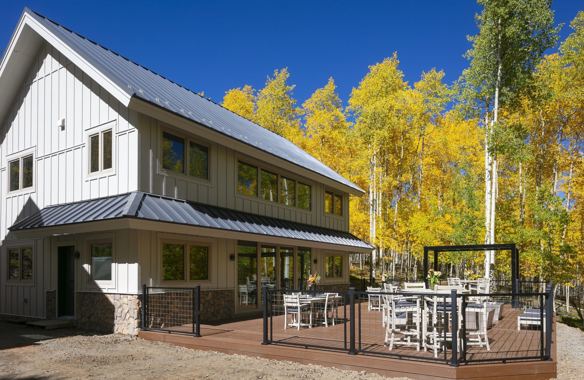 Metal Panel Roofing at VISION House