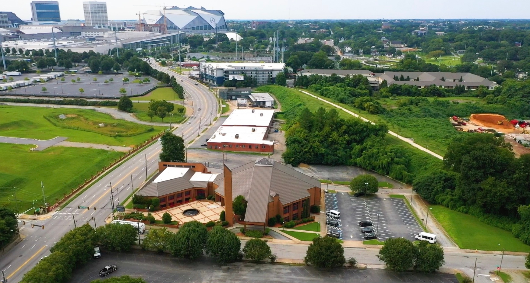 Metal Roofing System at Antioch Baptist Church
