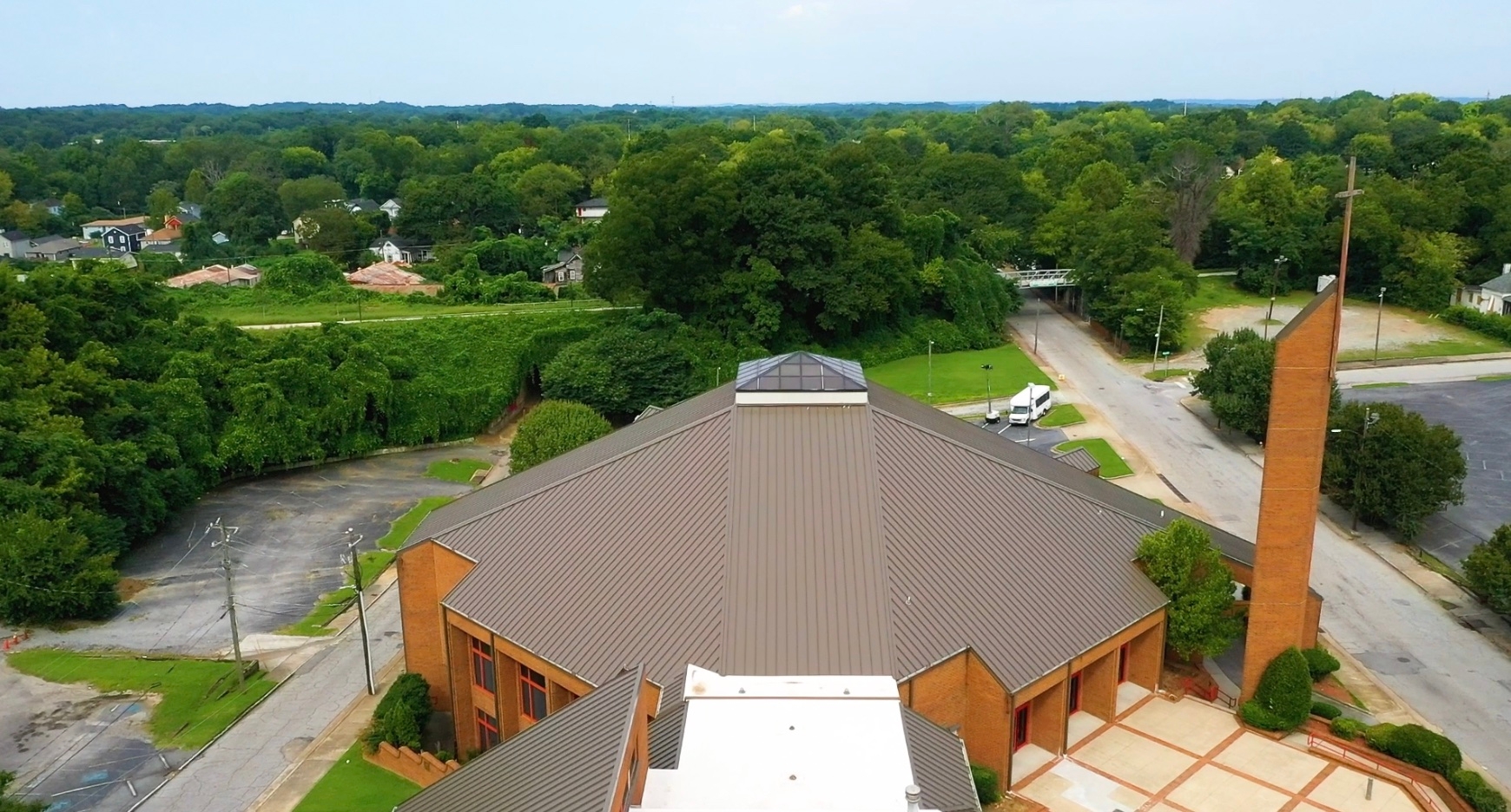 Metal Roofing System at Antioch Baptist Church