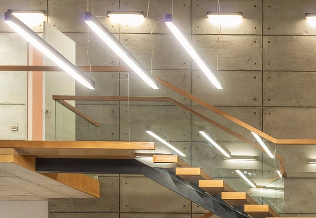 Alcon's Linear LED pendant light - Continuum