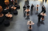 Tableros de melamina en instalación museística