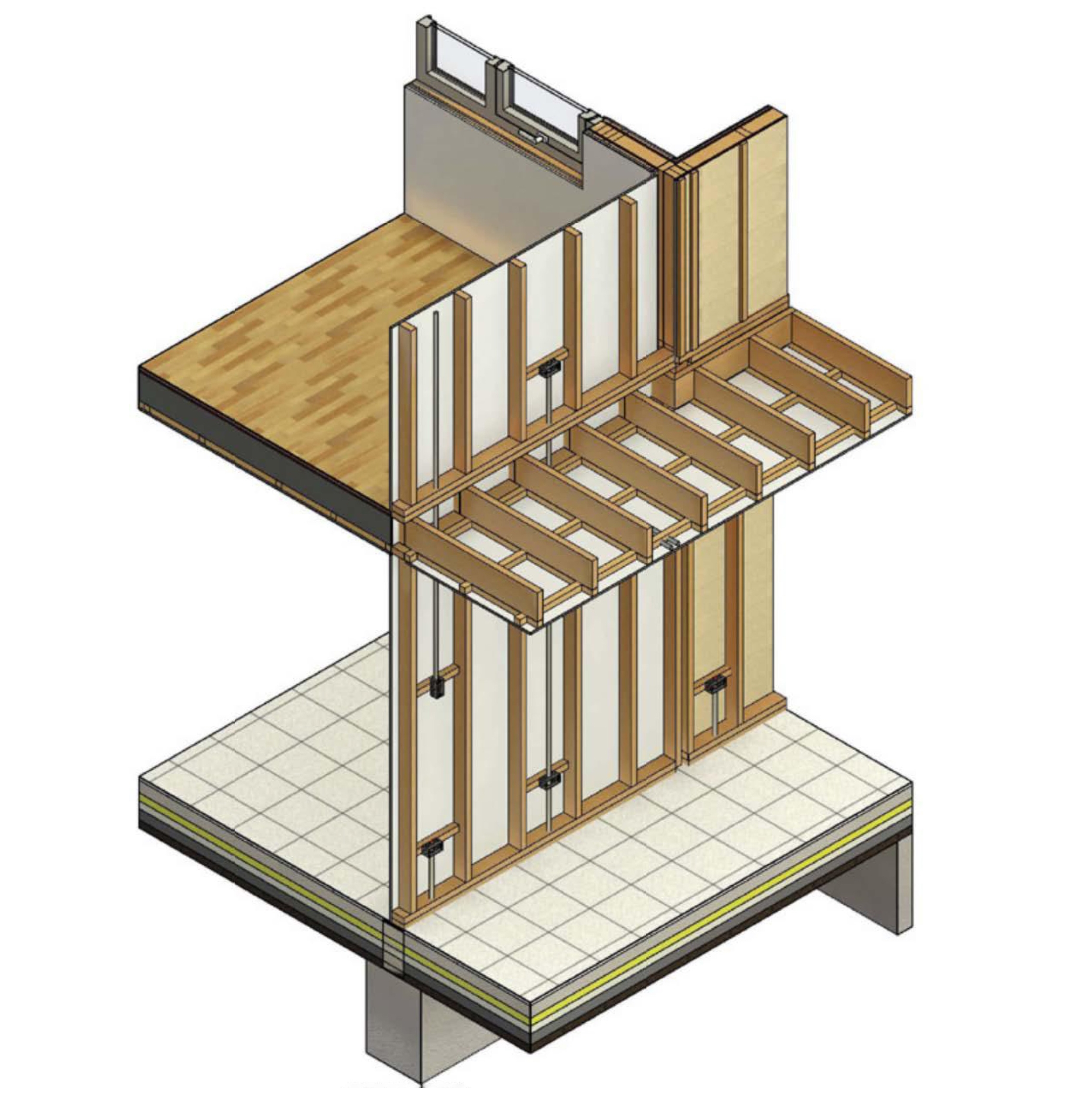 Panel OLB para elementos constructivos