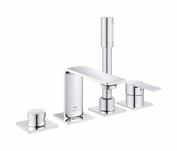 4 hole single lever bath combination