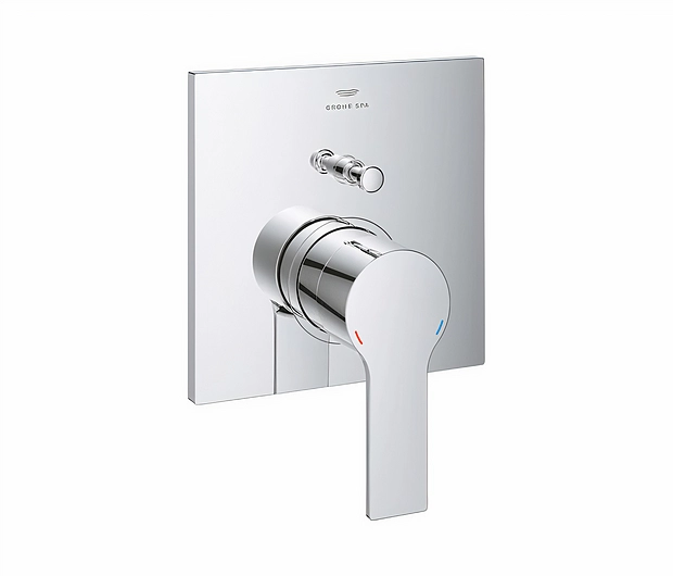 Single lever mixer with 2 way diverter