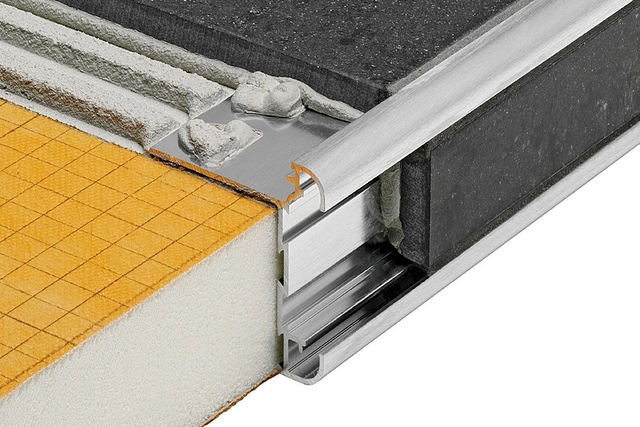 SCHLUTER RONDEC CT wall profile
