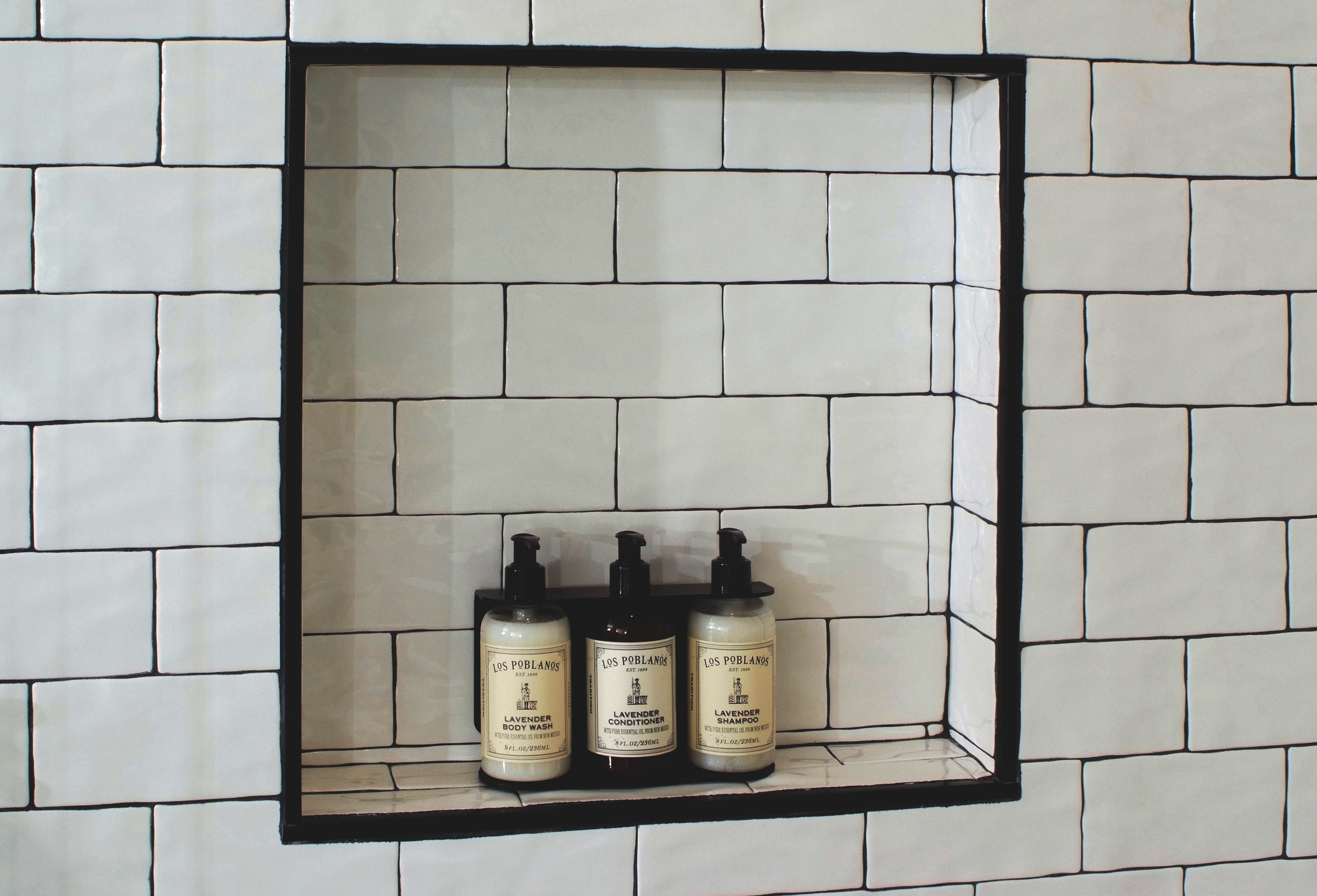 Schluter Showers at Hotel Drover