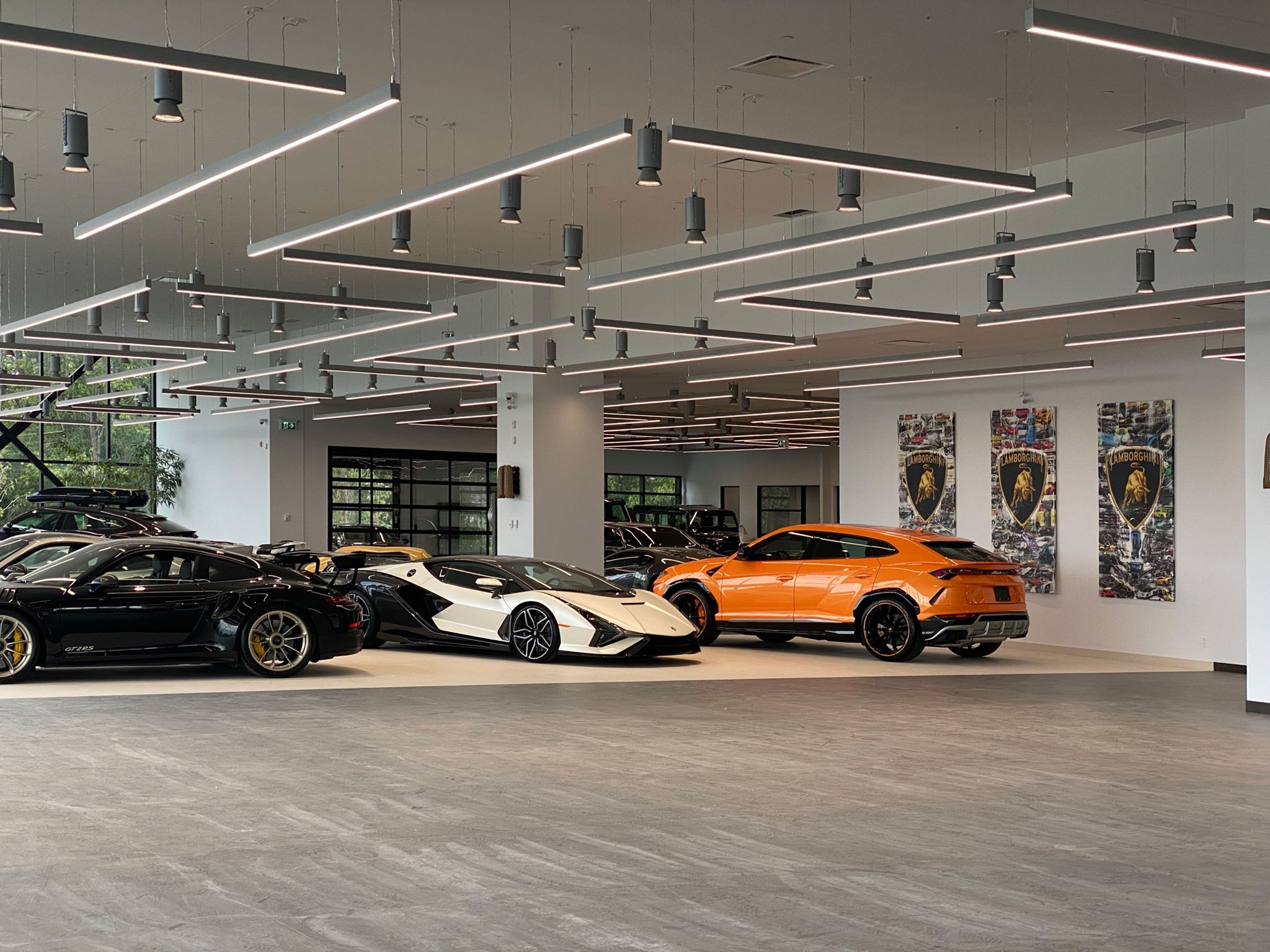 DITRA Membranes at Lamborghini Montreal