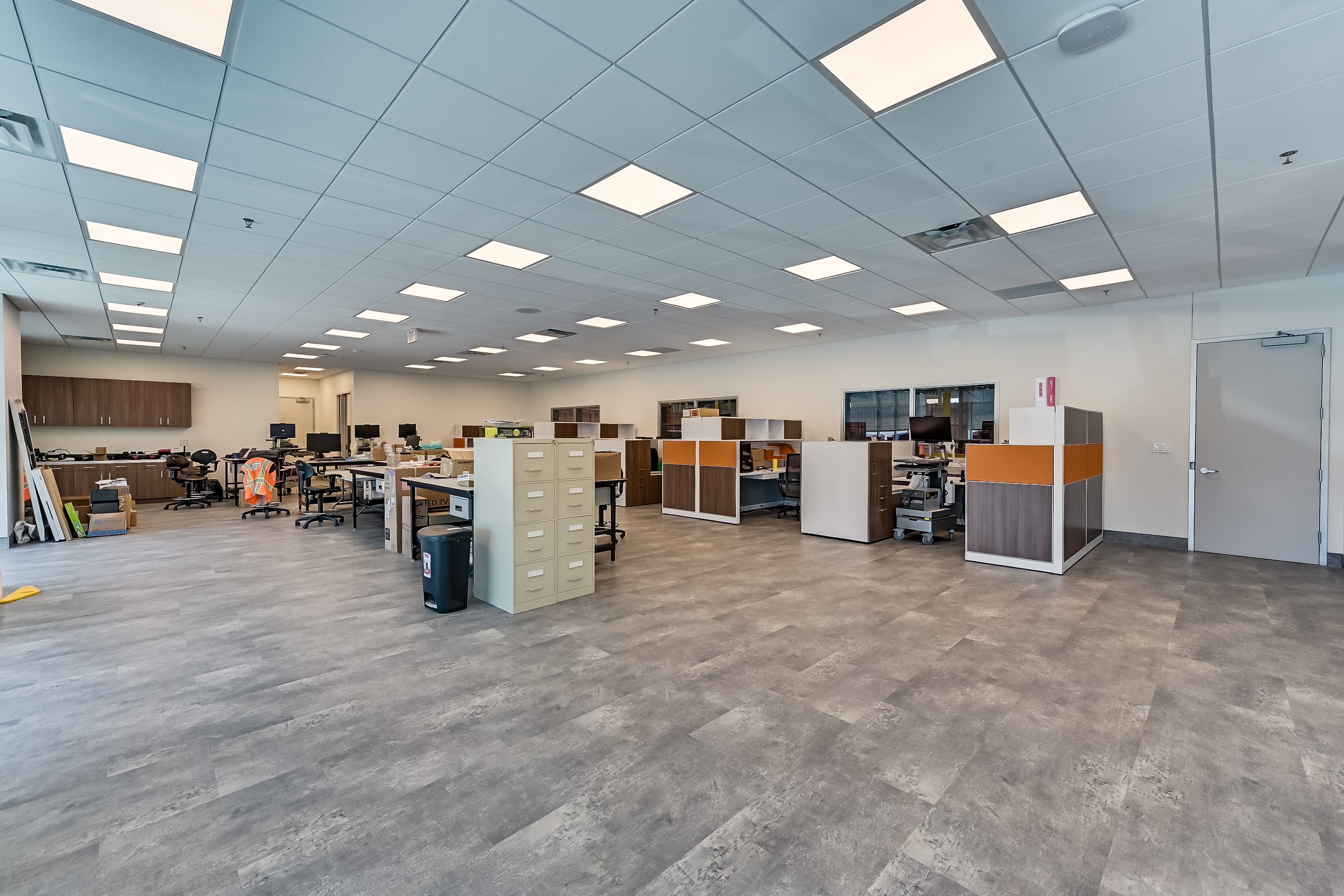 Floor-Heating Membranes at Dallas Distribution Center