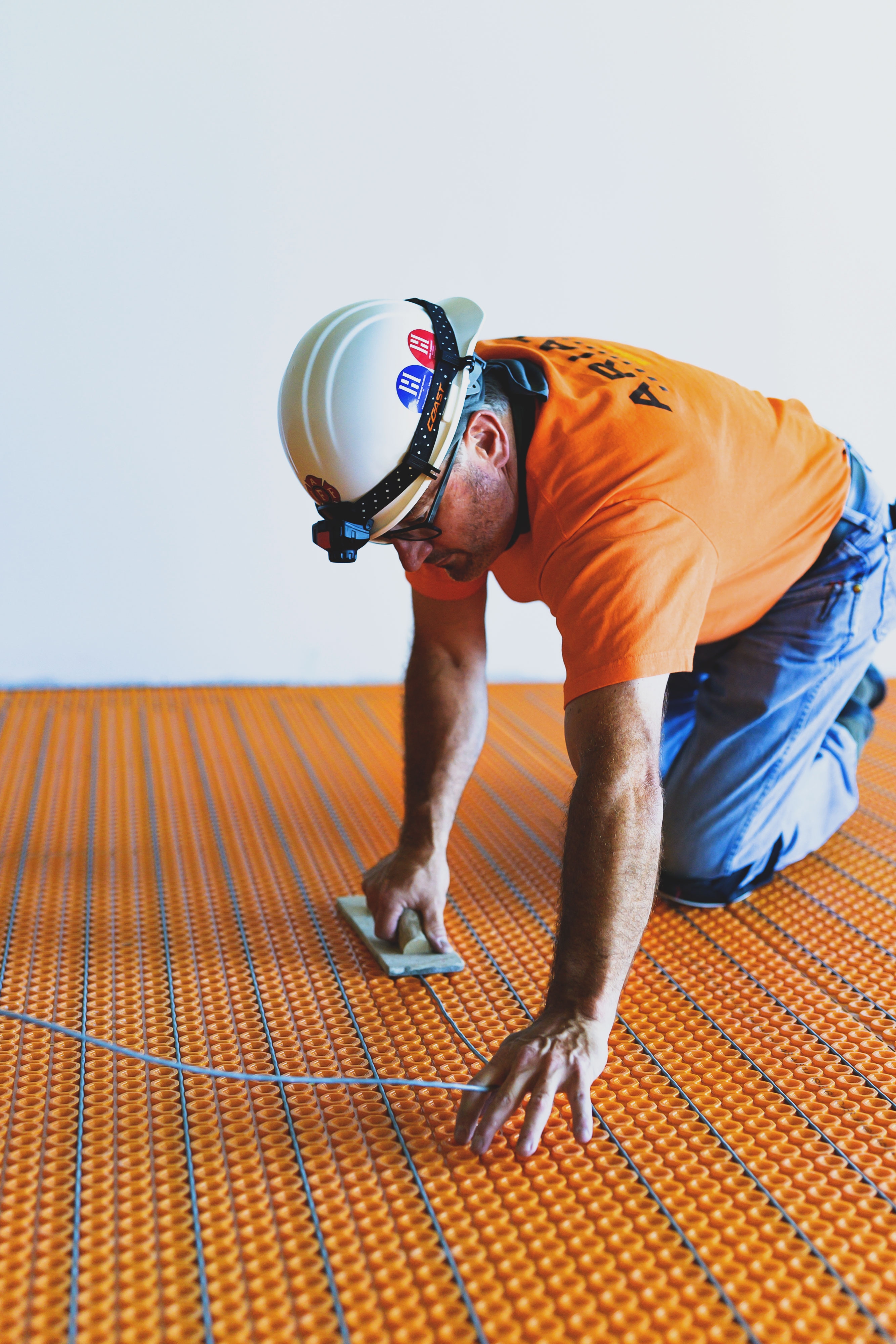 Floor-Heating Membranes at Dallas Distribution Center