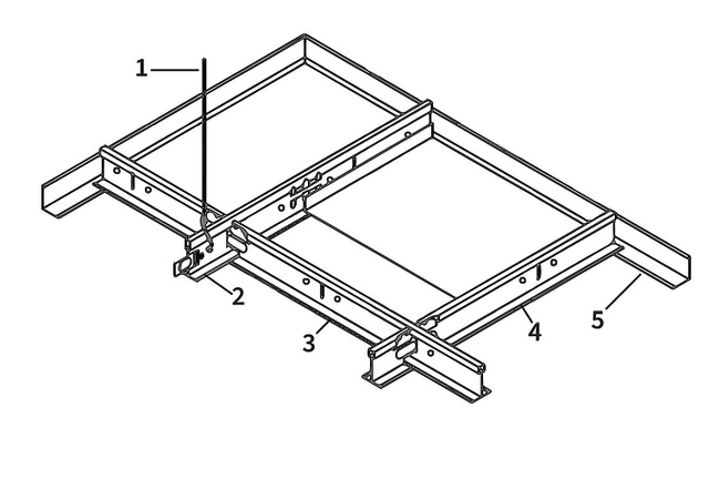 Diagrama de ensamble de suspensión NEW DECO 15/16”