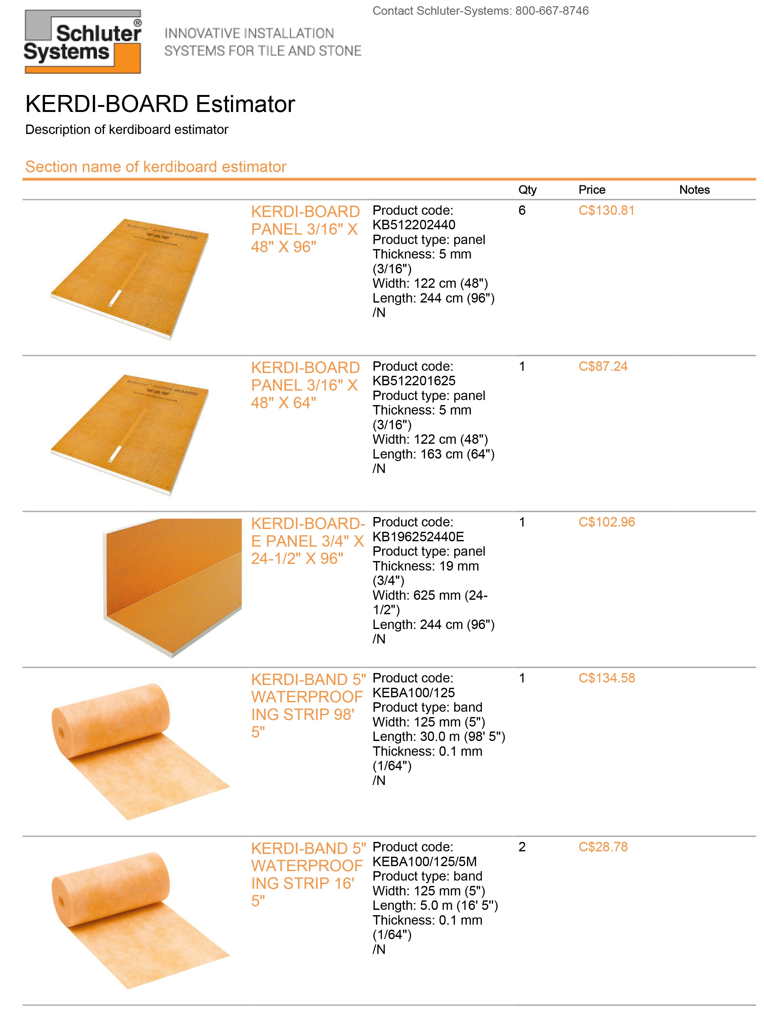 How to Estimate Products Online