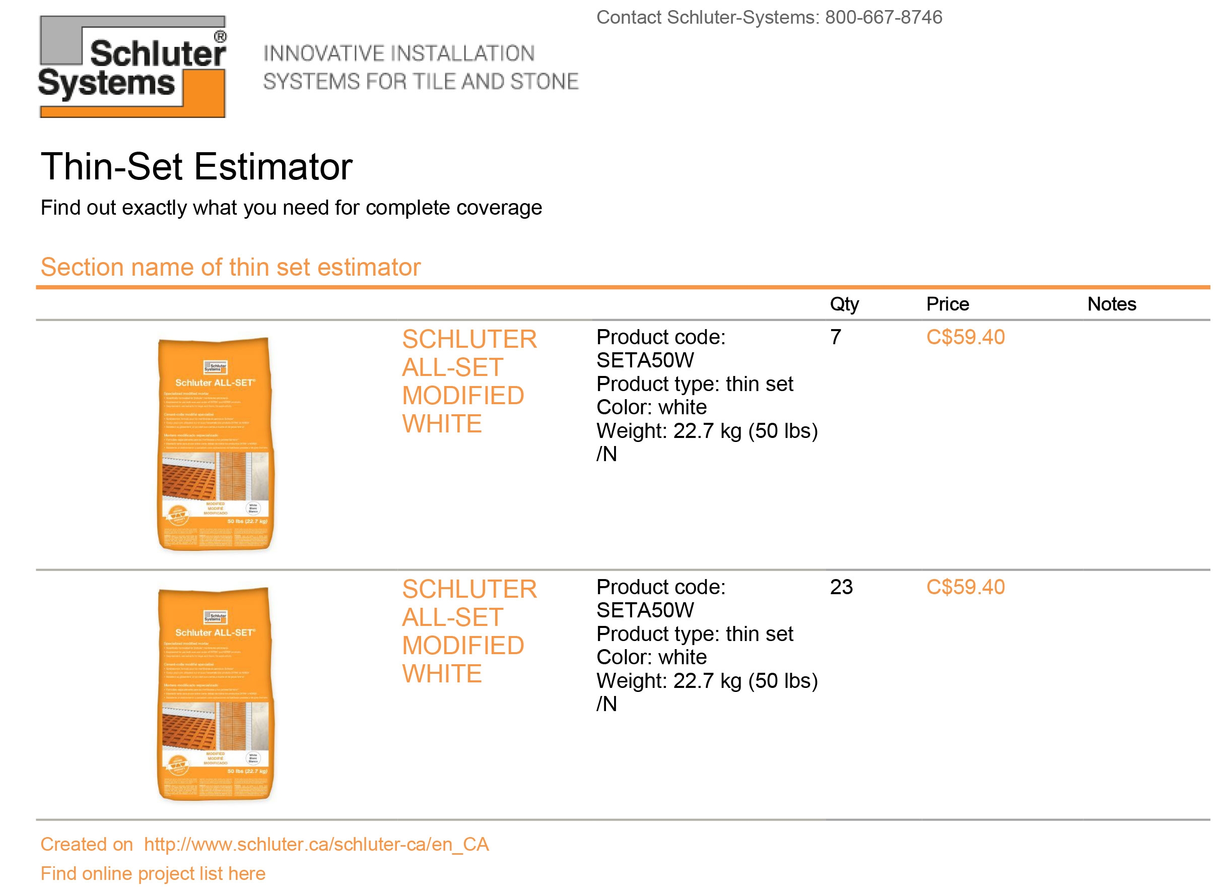 How to Estimate Products Online
