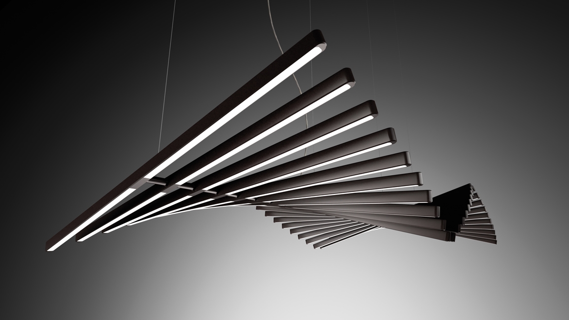 Suspended Lamp - Rhythm Horizontal