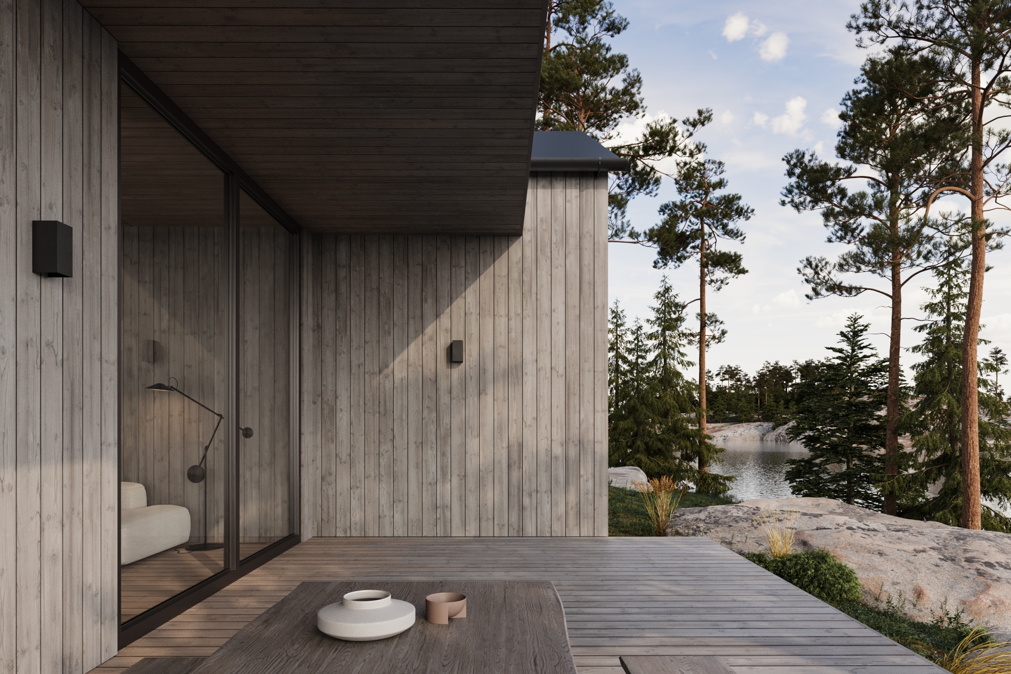 Revestimiento Thermowood | Luna Arctic Layer