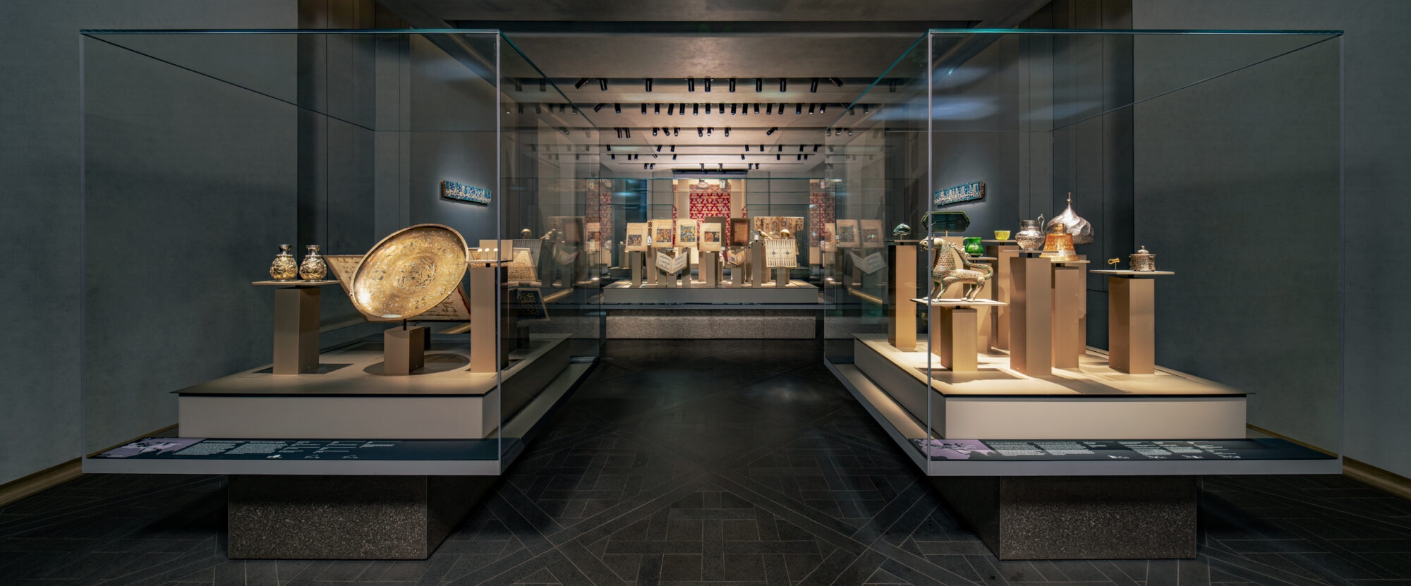 Display Cases in The Al Thani Collection