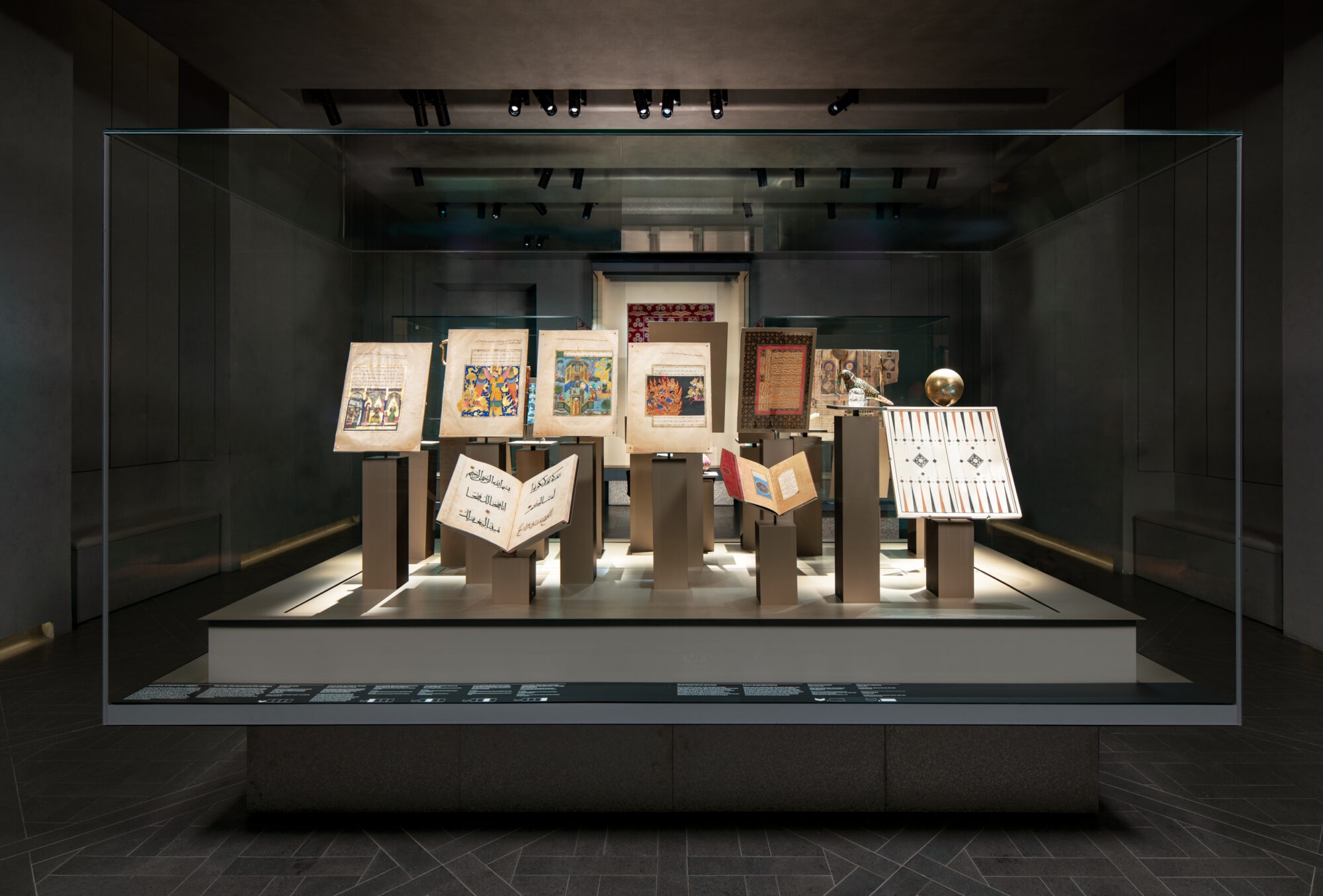 Display Cases in The Al Thani Collection