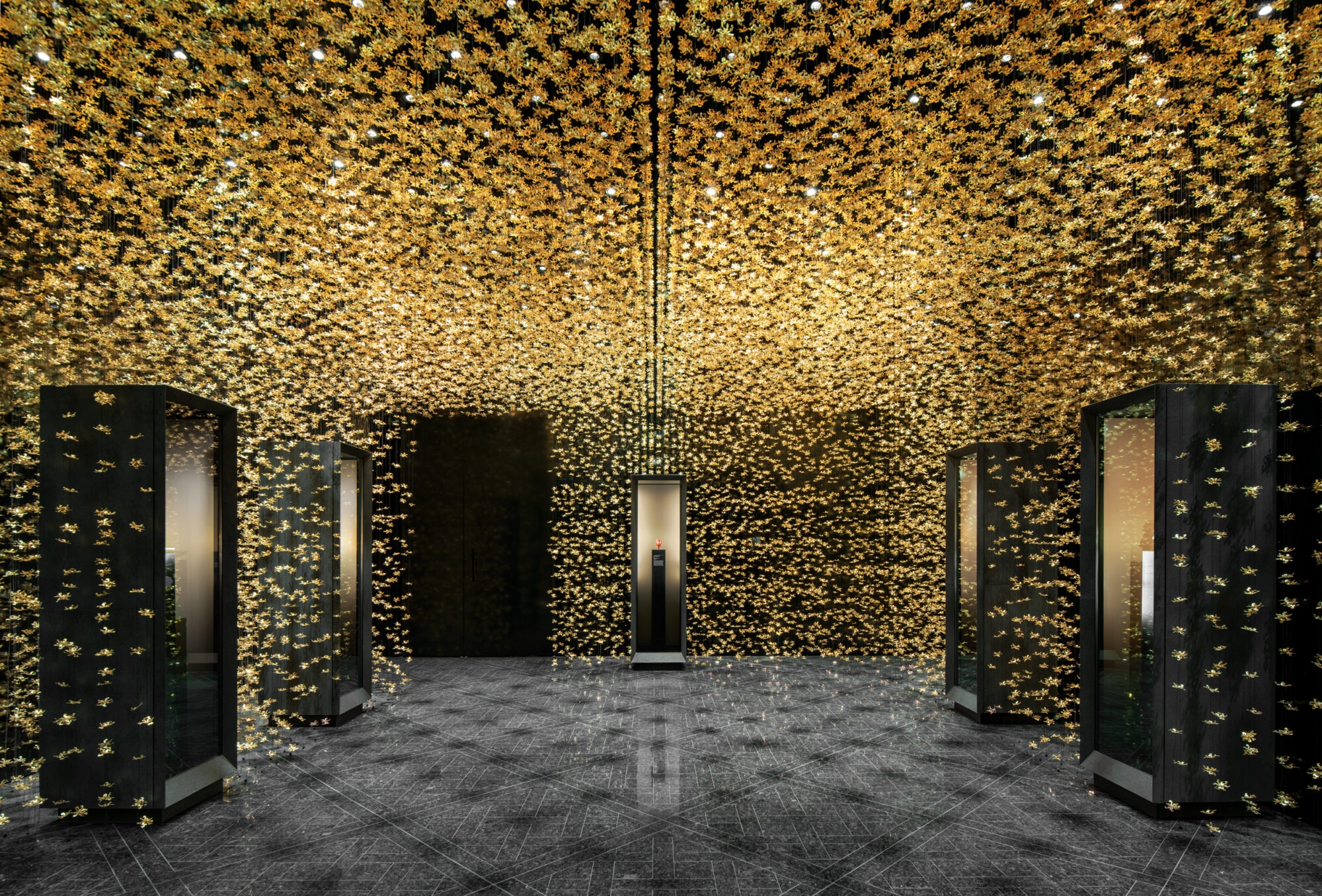 Display Cases in The Al Thani Collection