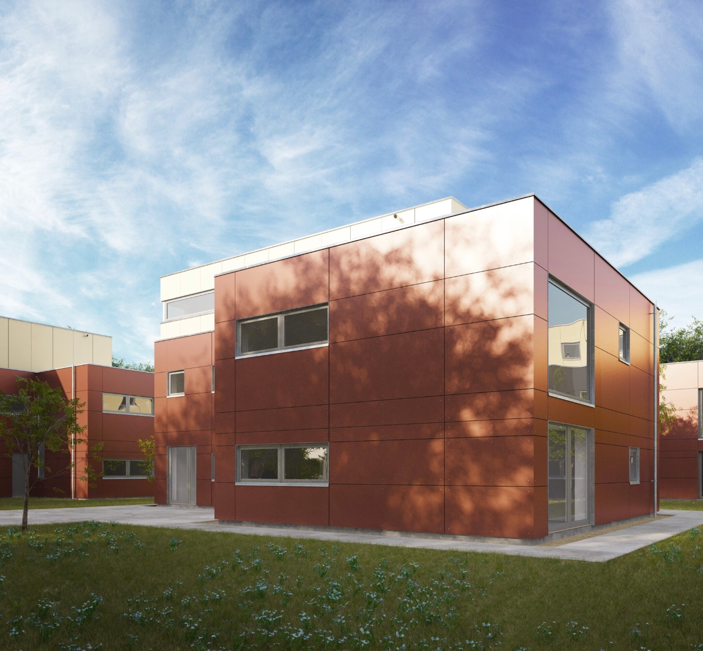 Reflective Fiber Cement Panel - Reflex