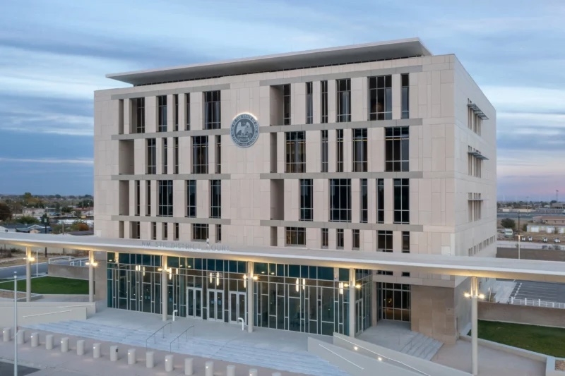 Fiber Cement Panels at Lea County Courthouse