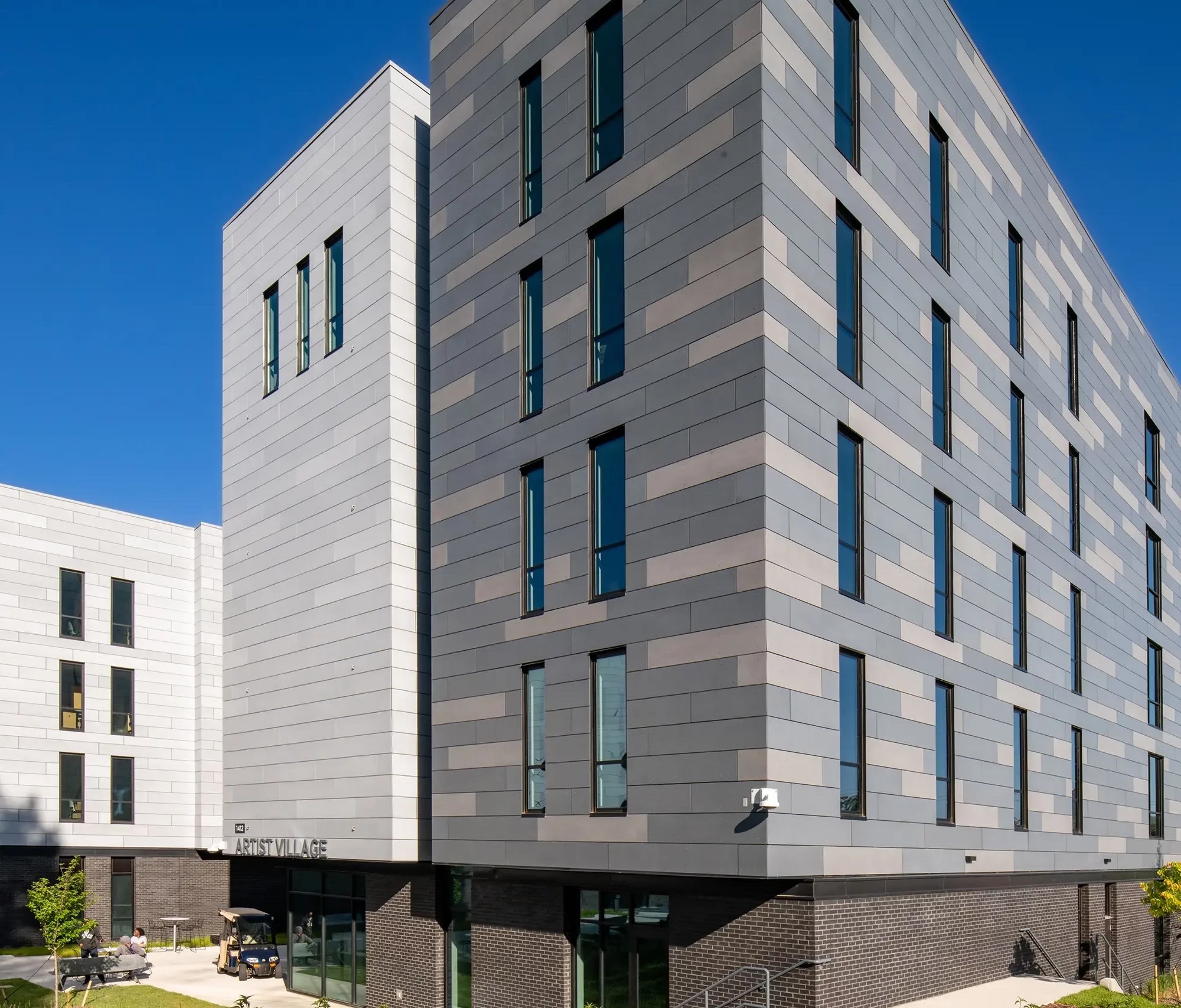 Fiber Cement Panels at UNC School of the Arts