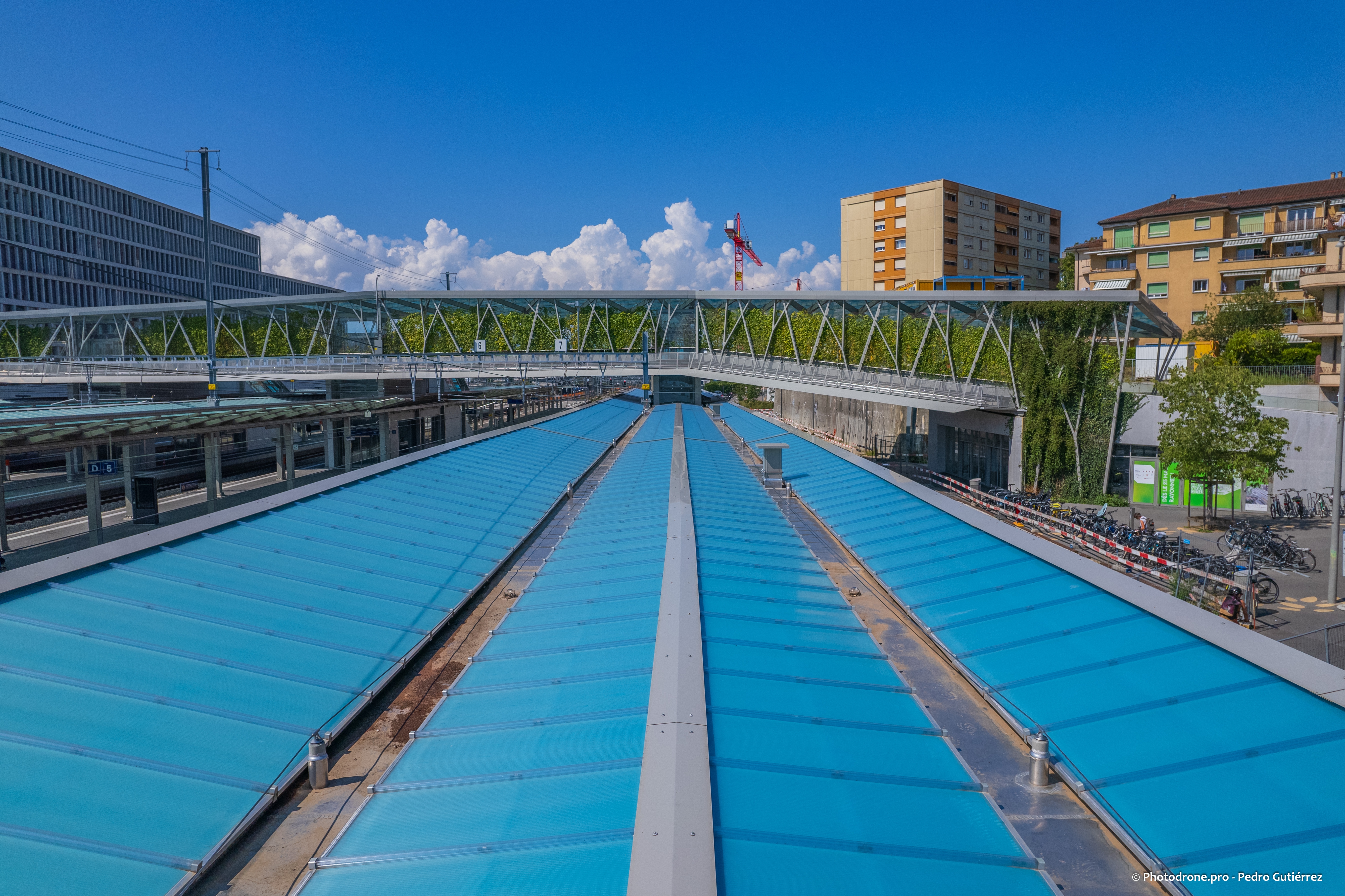 Station Modernization with Polycarbonate Panels