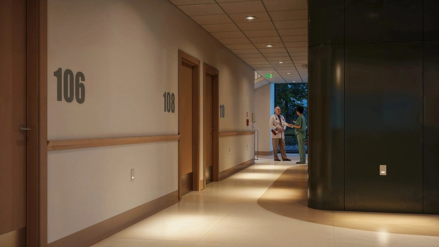 Nightlight in corridor