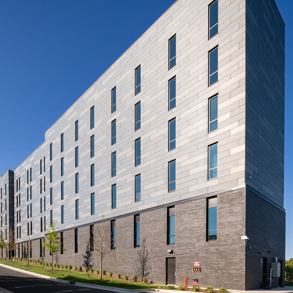 Fiber Cement Panels at UNC School of the Arts