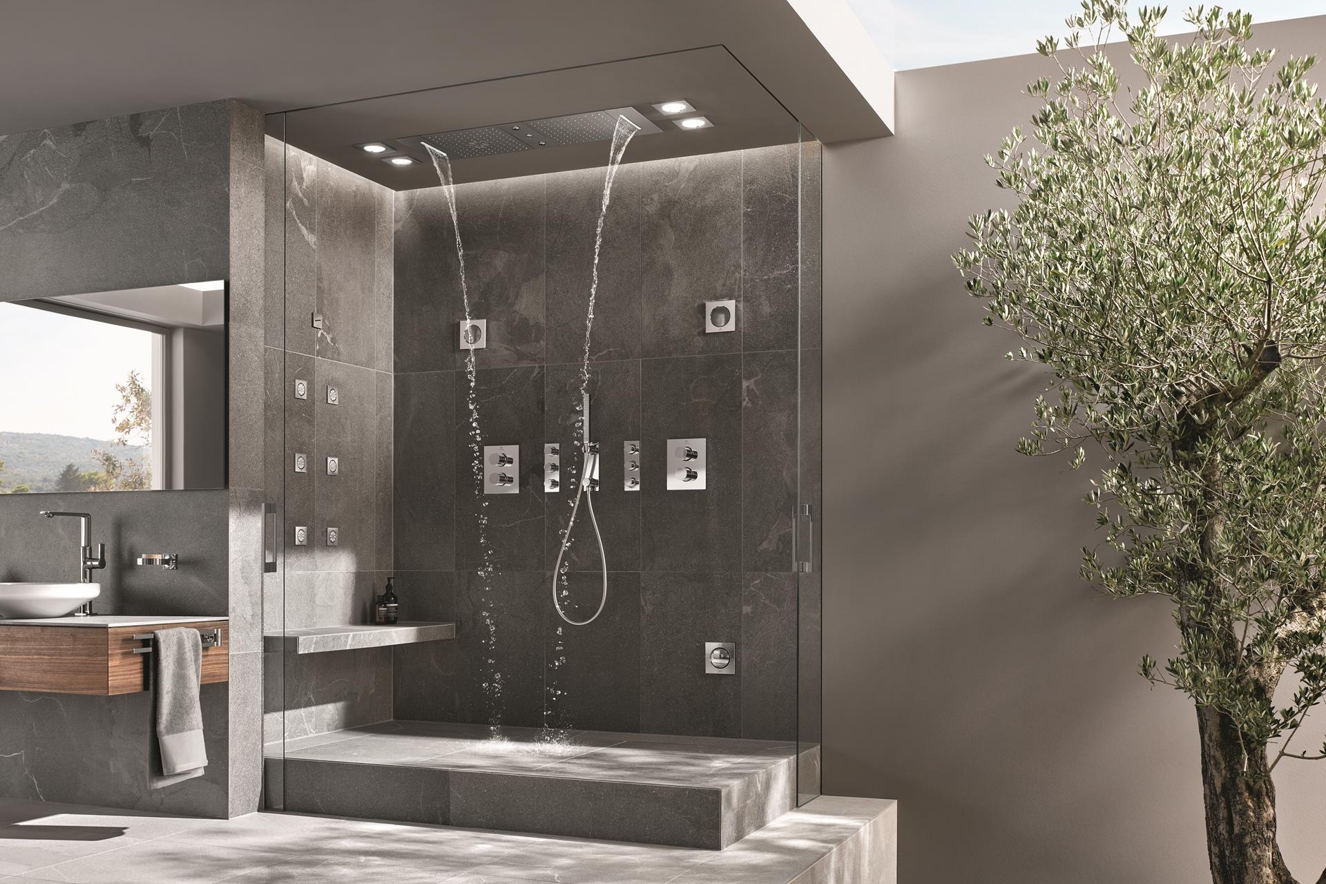 Modular Shower Solution - Rainshower Aqua