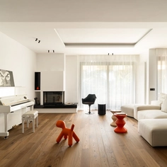 Wooden Flooring in Camilluccia Apartment