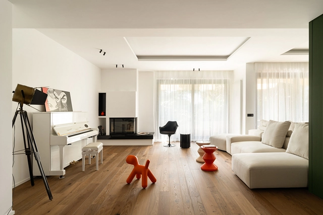 Wooden Flooring in Camilluccia Apartment