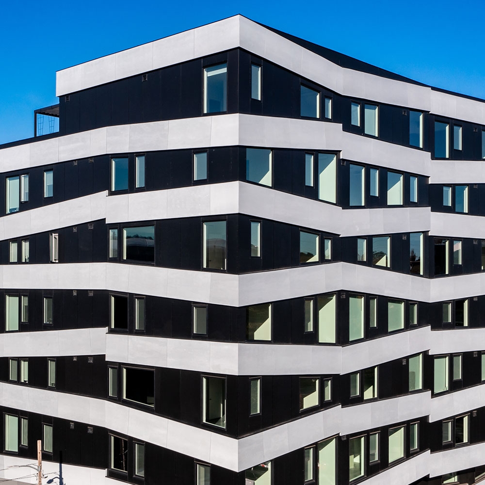 Patina Façade Panels at Analog PDX Building