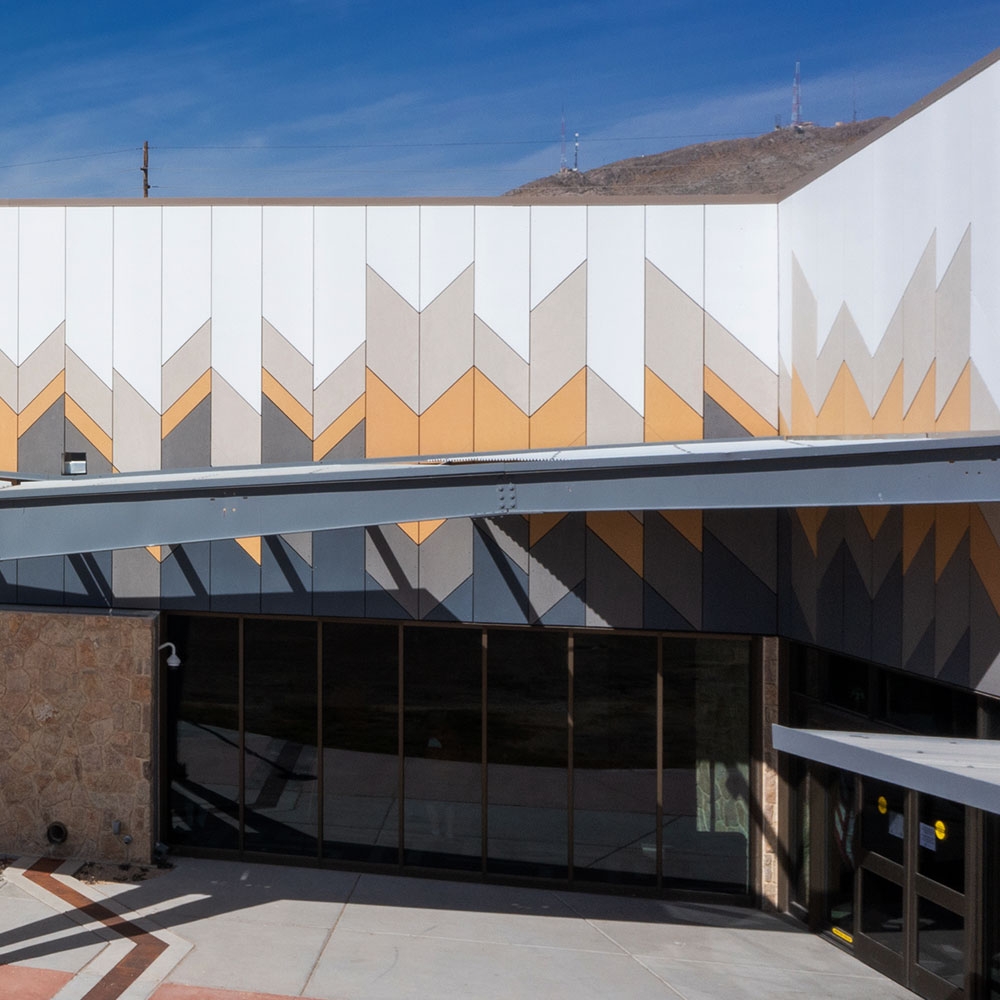 Fiber Cement Panel at Recreation Center & Library