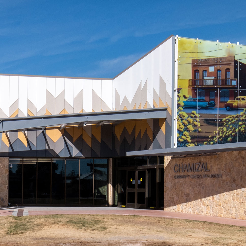 Fiber Cement Panel at Recreation Center & Library
