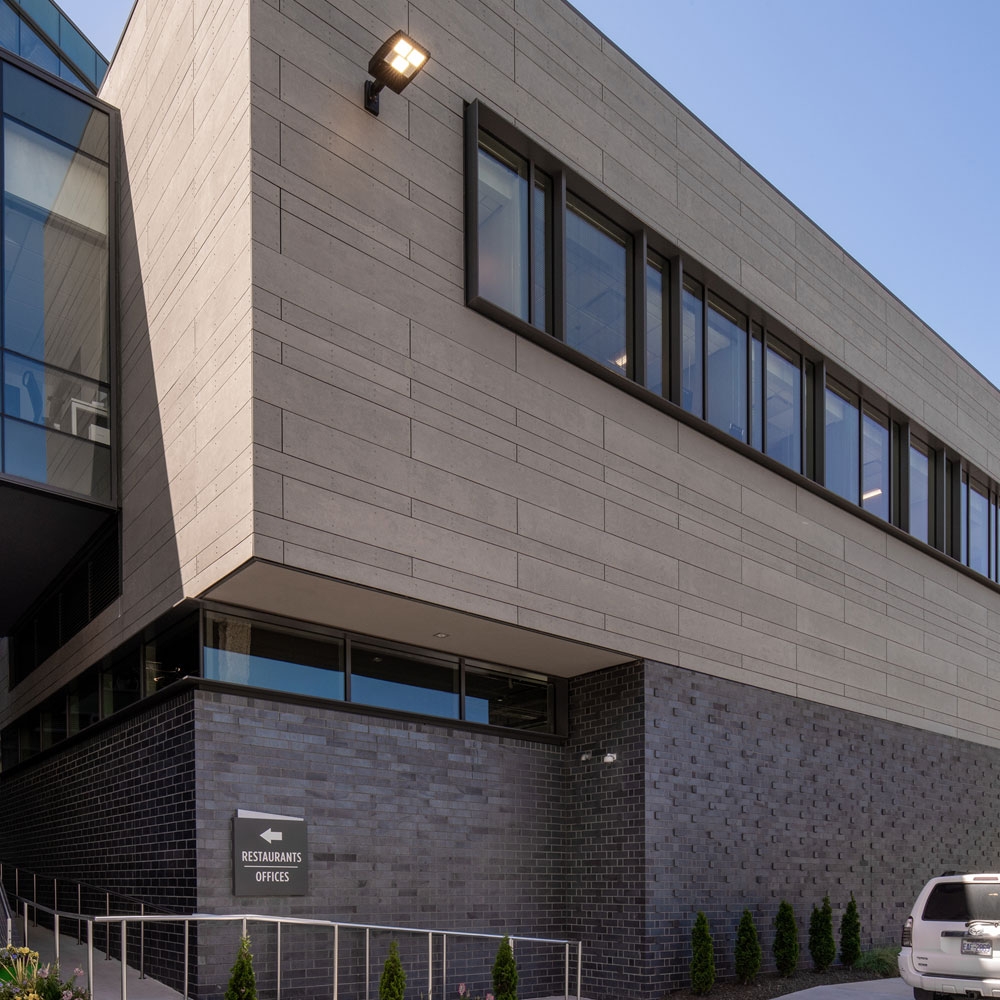 Patina Fiber Cement at Mixed-Use Development