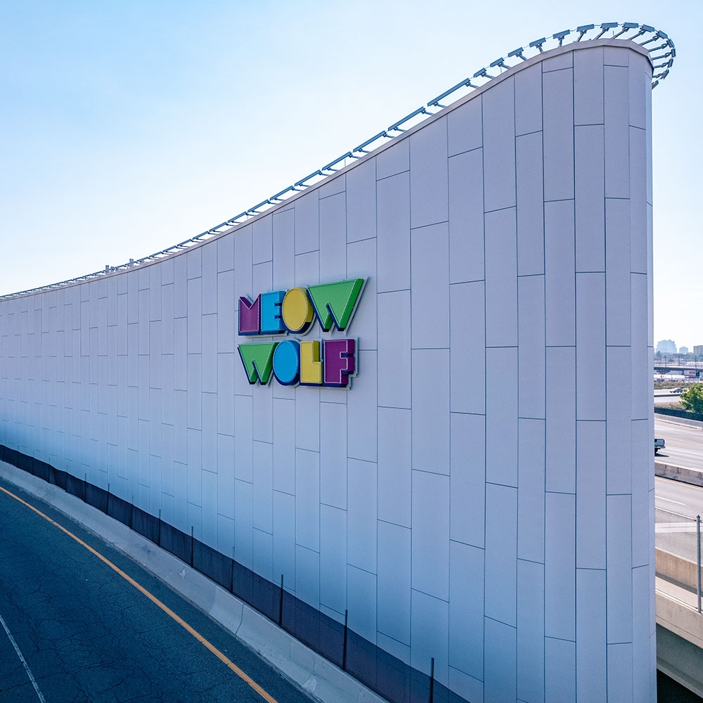 Patina Fiber Cement at Entertainment Complex