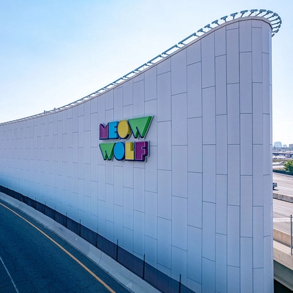 Patina Fiber Cement at Entertainment Complex