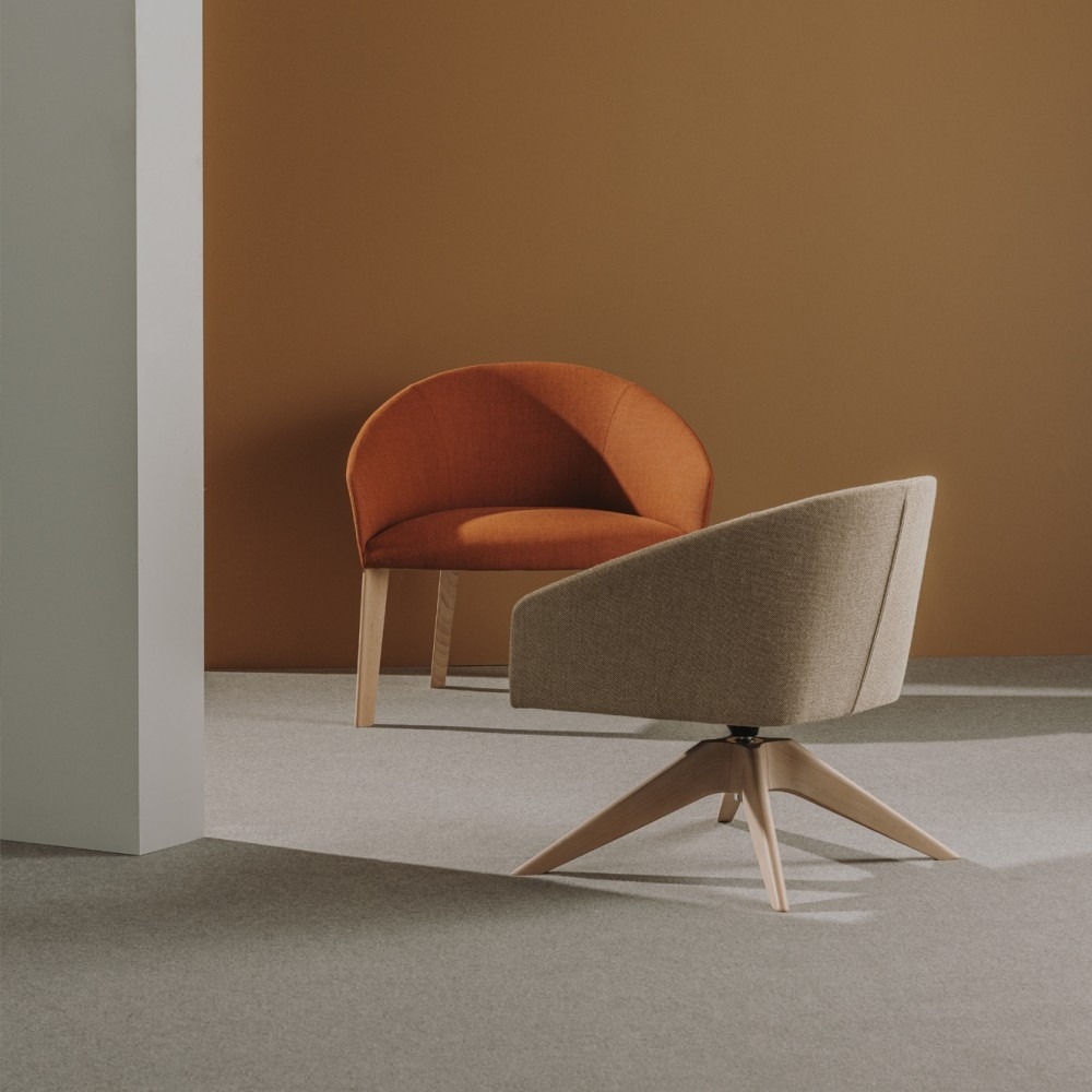 Curved Lounge Chairs