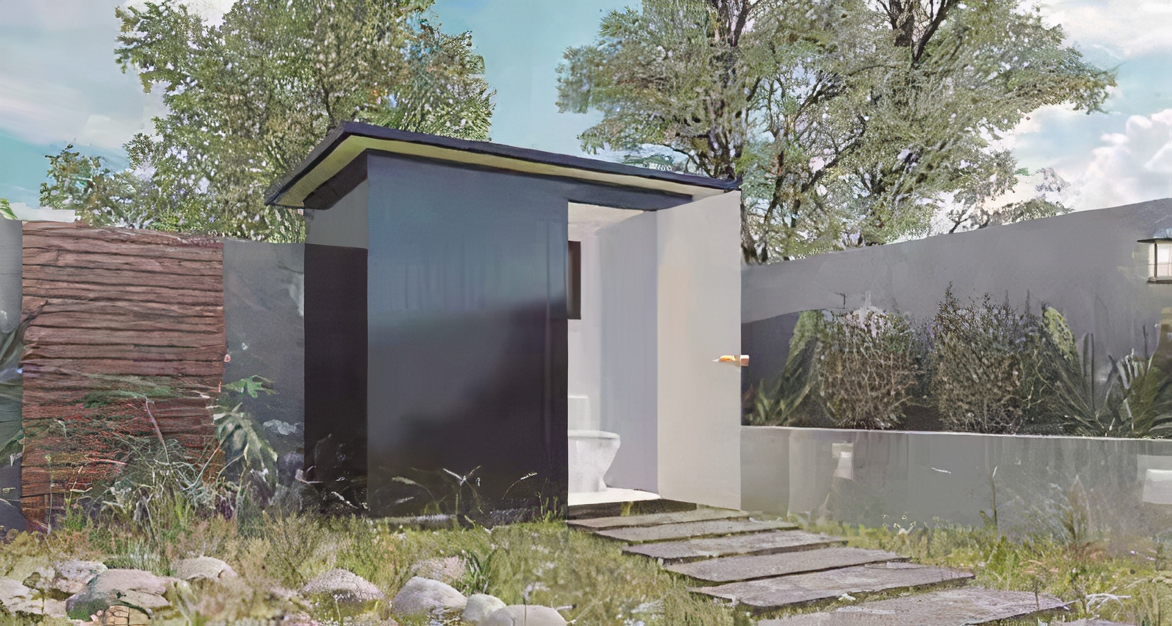 Unidad de baño modular