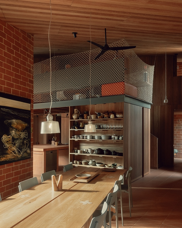 External Blinds in Burnt Earth Beach House