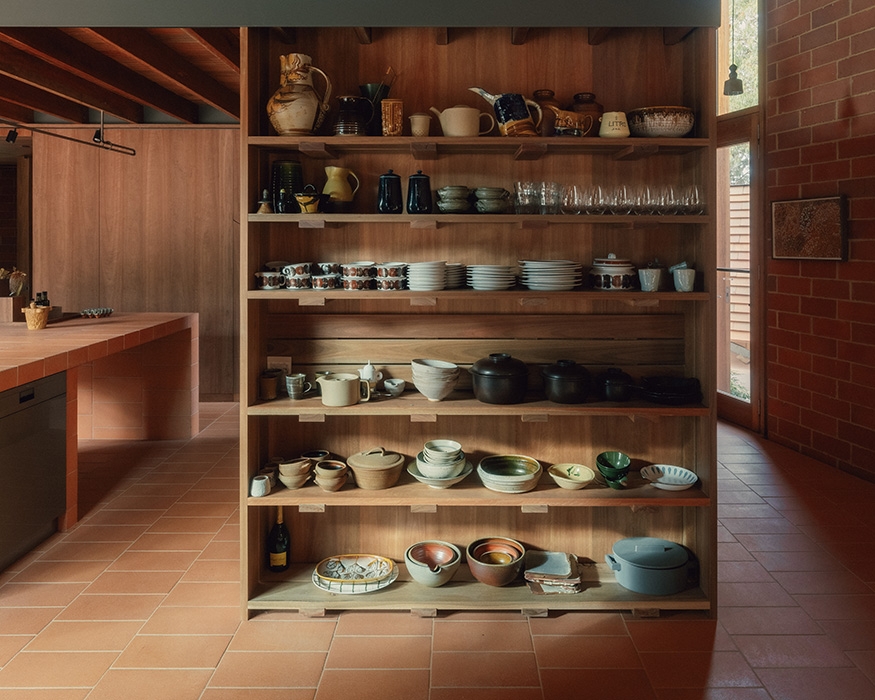 External Blinds in Burnt Earth Beach House
