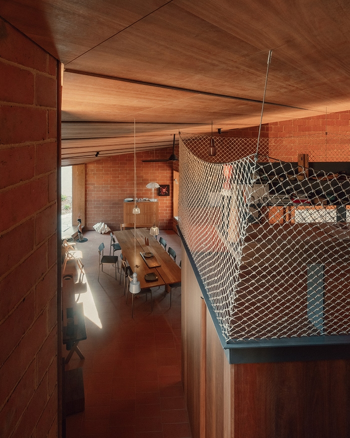 External Blinds in Burnt Earth Beach House